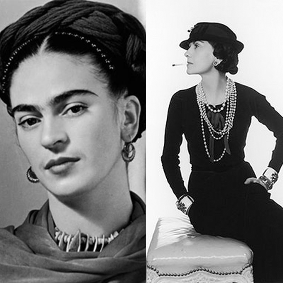 Nate d'estate, libere per sempre. Il mito di Coco Chanel e Frida Kahlo a confronto