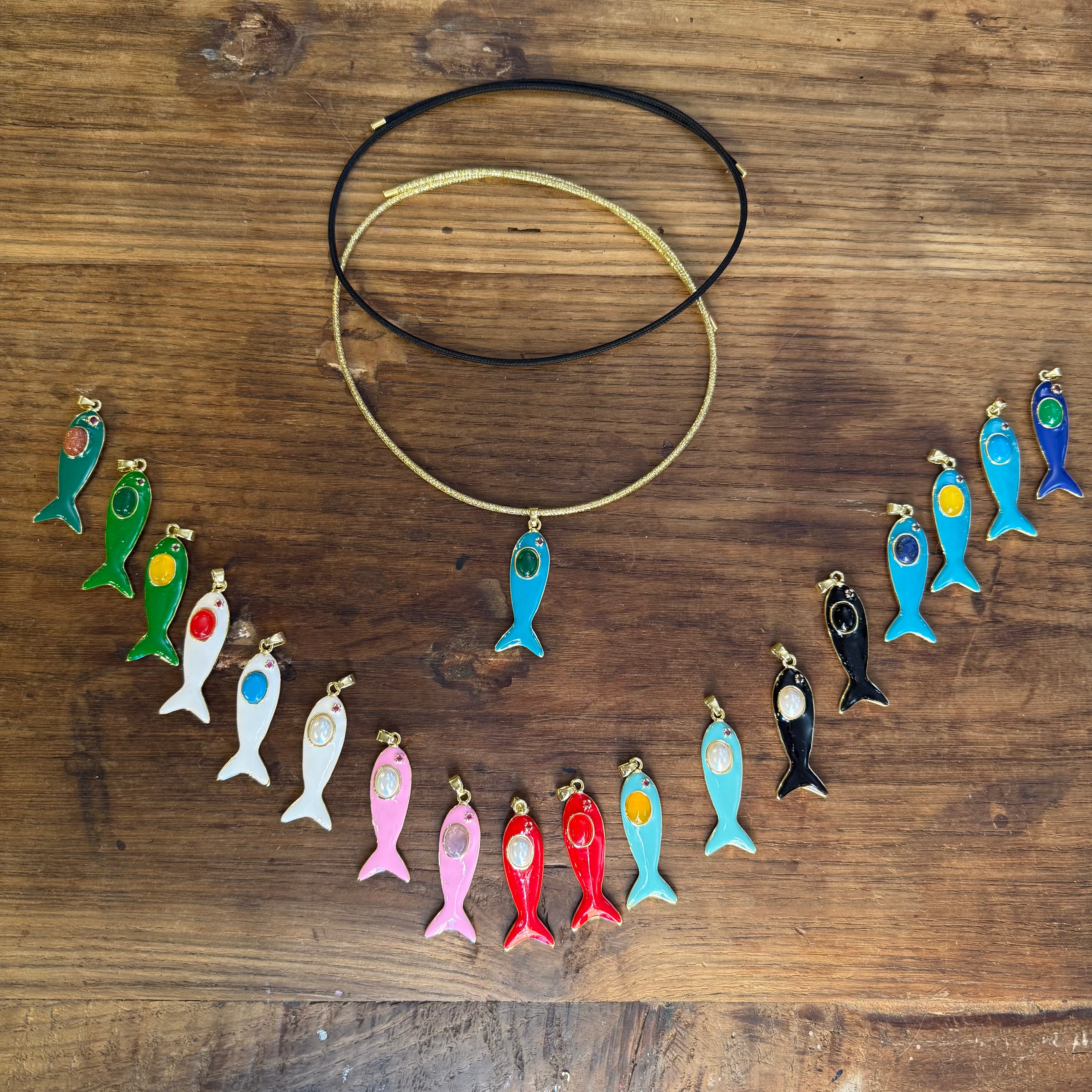 MAGNETIC CHOKER con PESCIOLINO