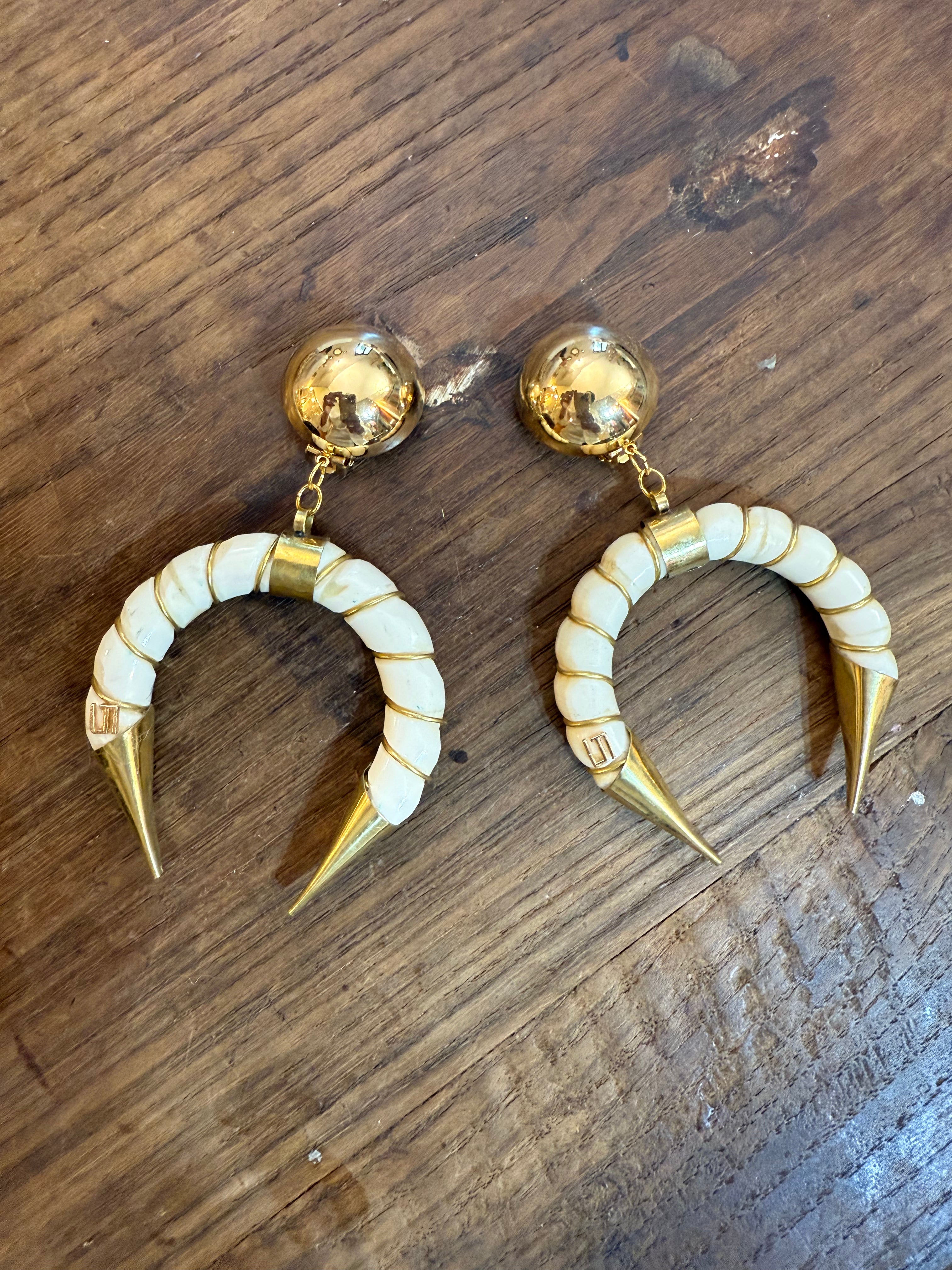 MOON MINI ORECCHINI