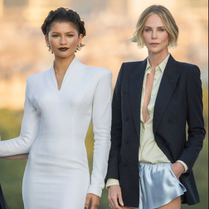 Mitologia da Red Carpet: il Method Dressing di Zendaya e Charlize Theron per "Odissea"