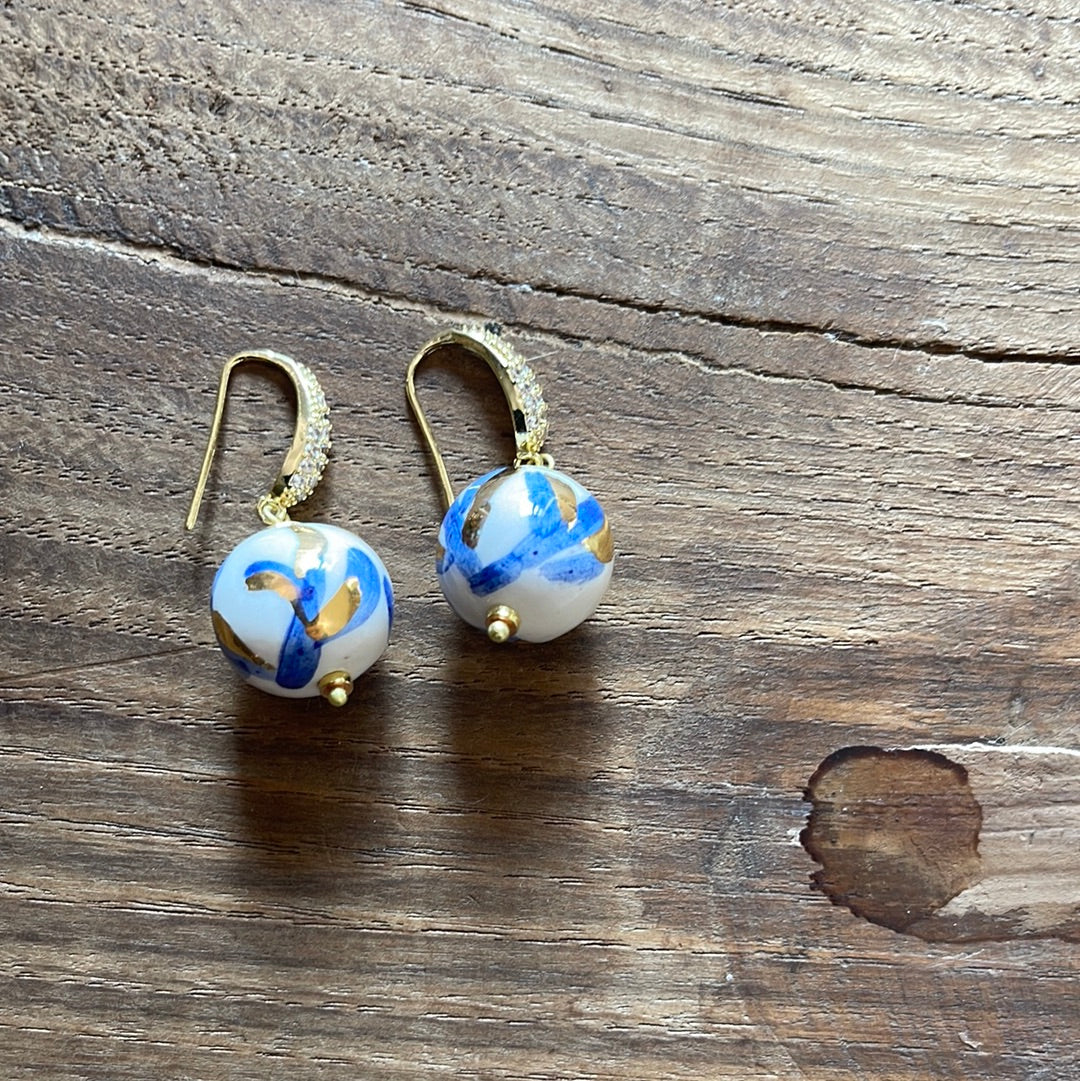 Caltagirone ceramic earrings