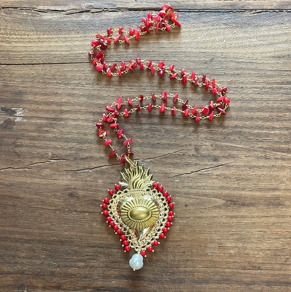 RED SACRED HEART
