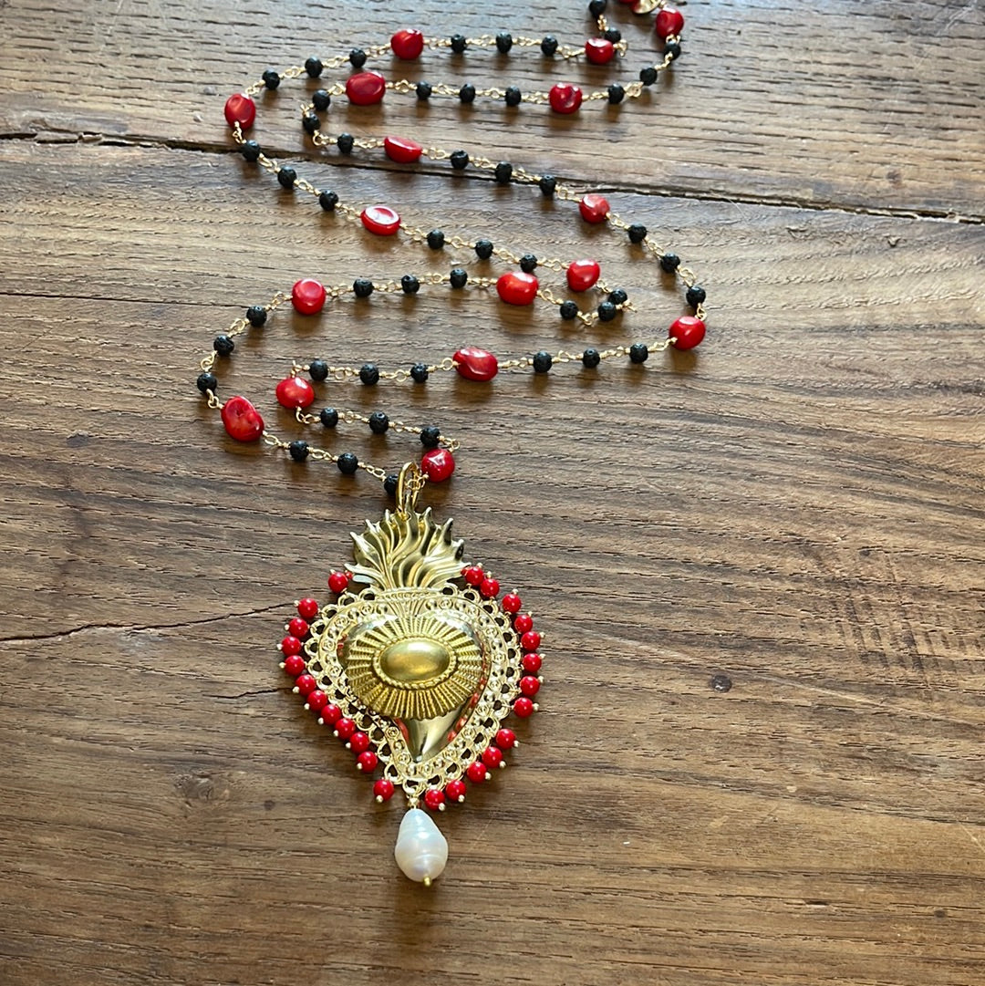 COEUR DE BAMBOU ET DE LAVE