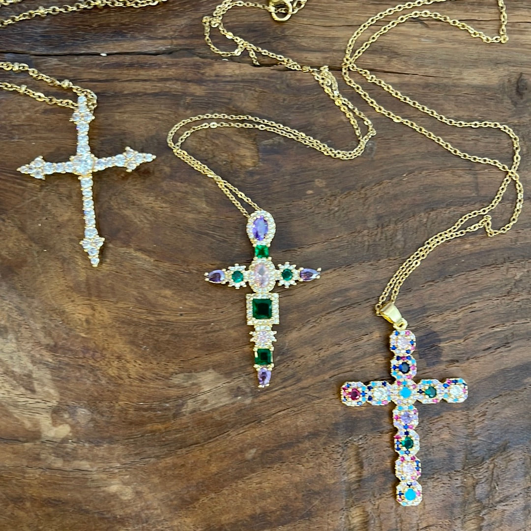 ZIRCON CRUCIFIX