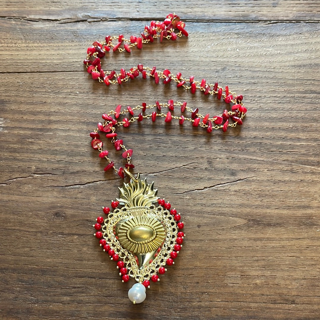 RED SACRED HEART