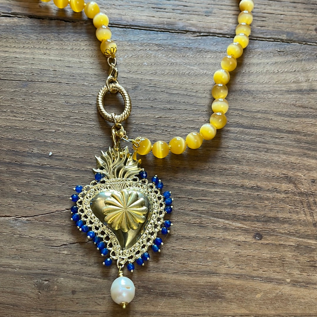 YELLOW SACRED HEART