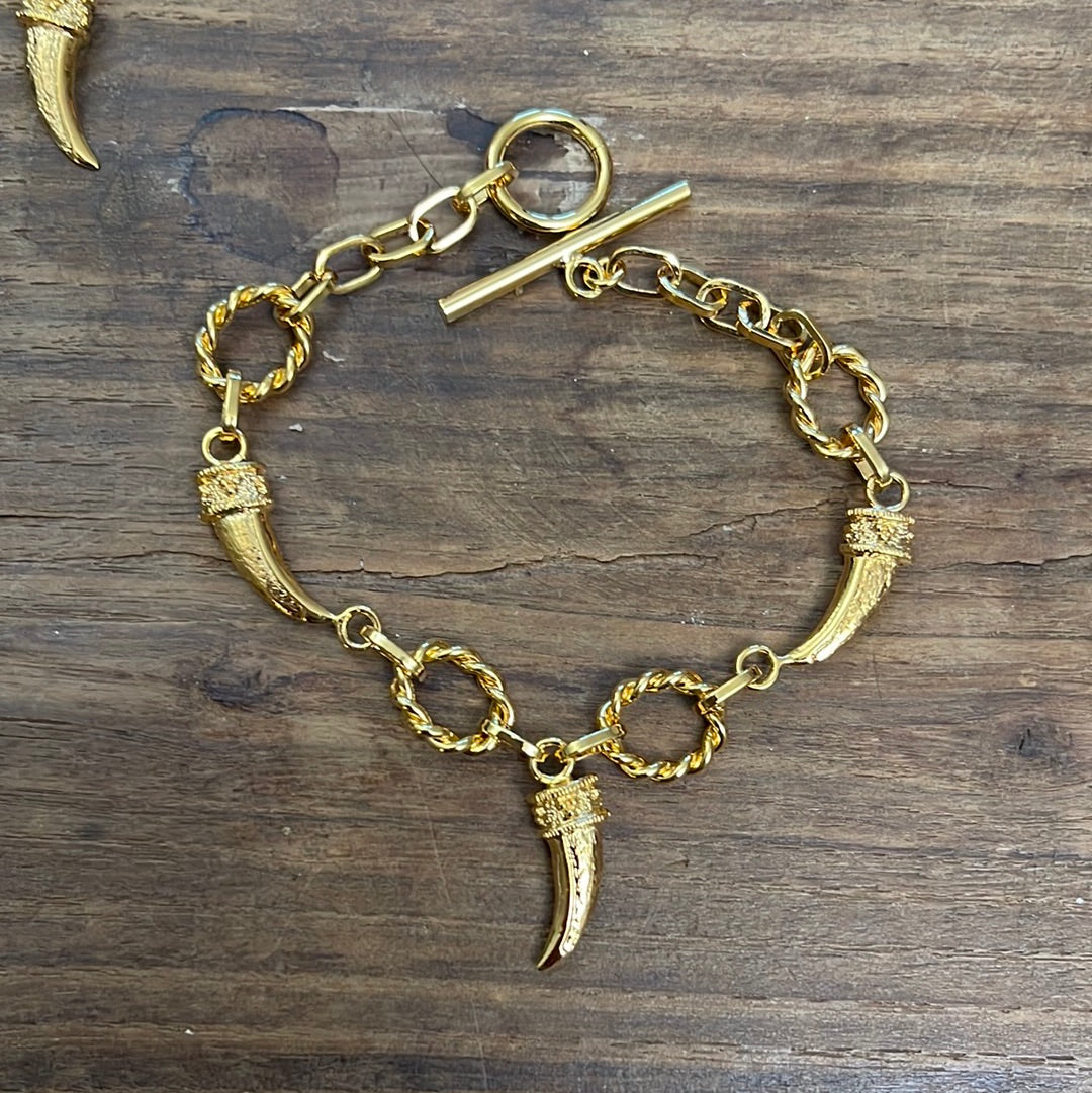 PULSERA DE CUERNO