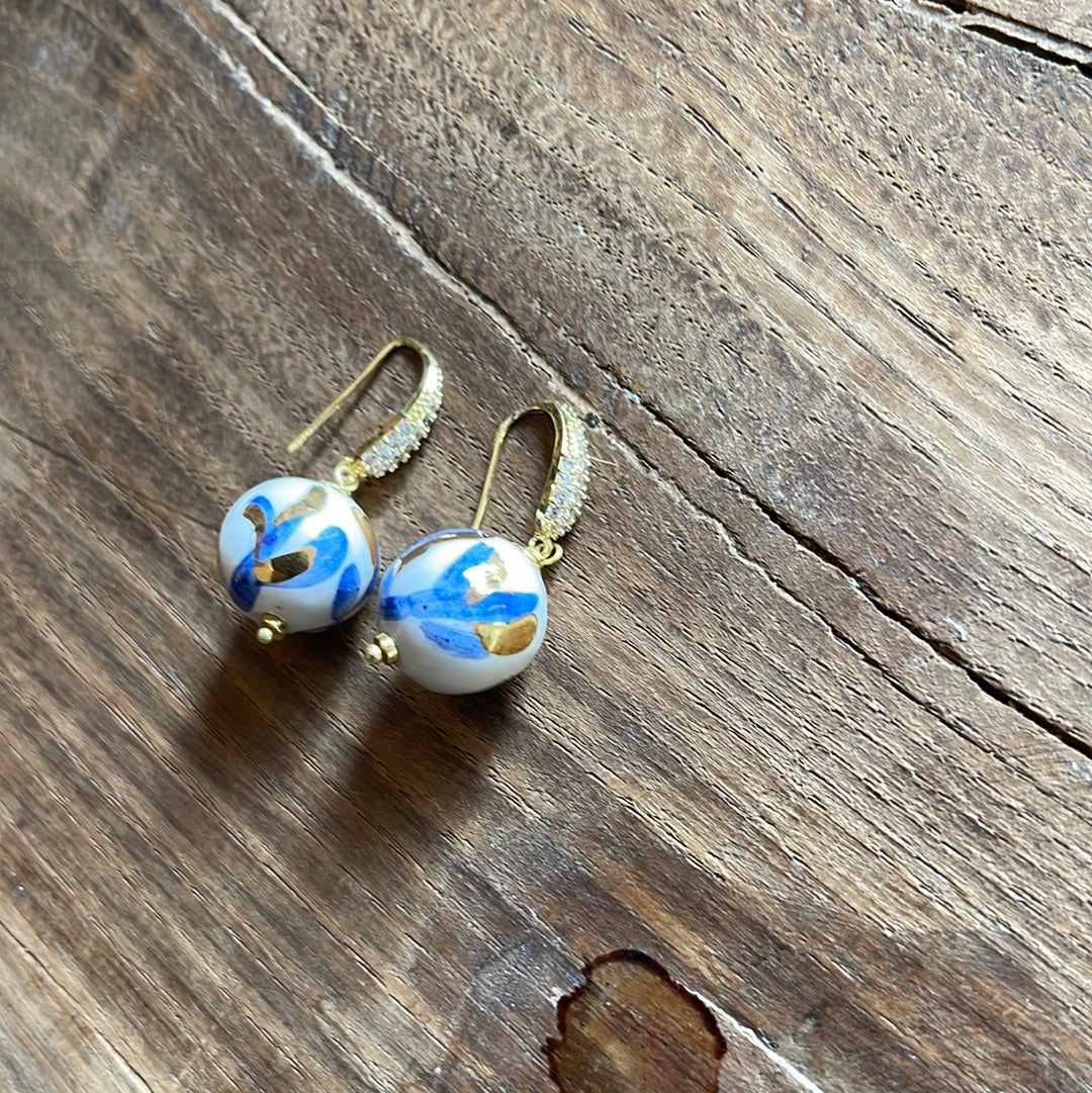 Caltagirone ceramic earrings