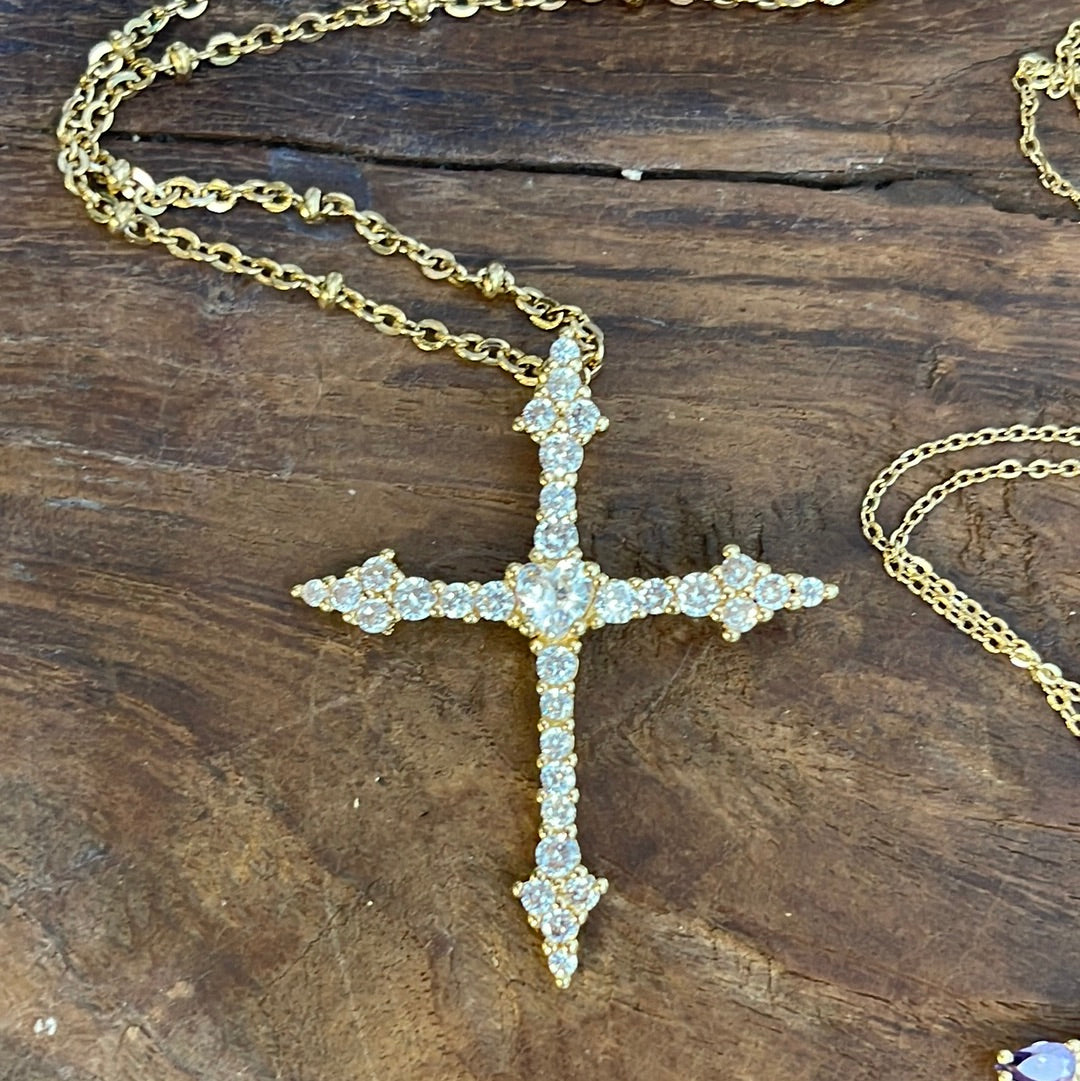 ZIRCON CRUCIFIX