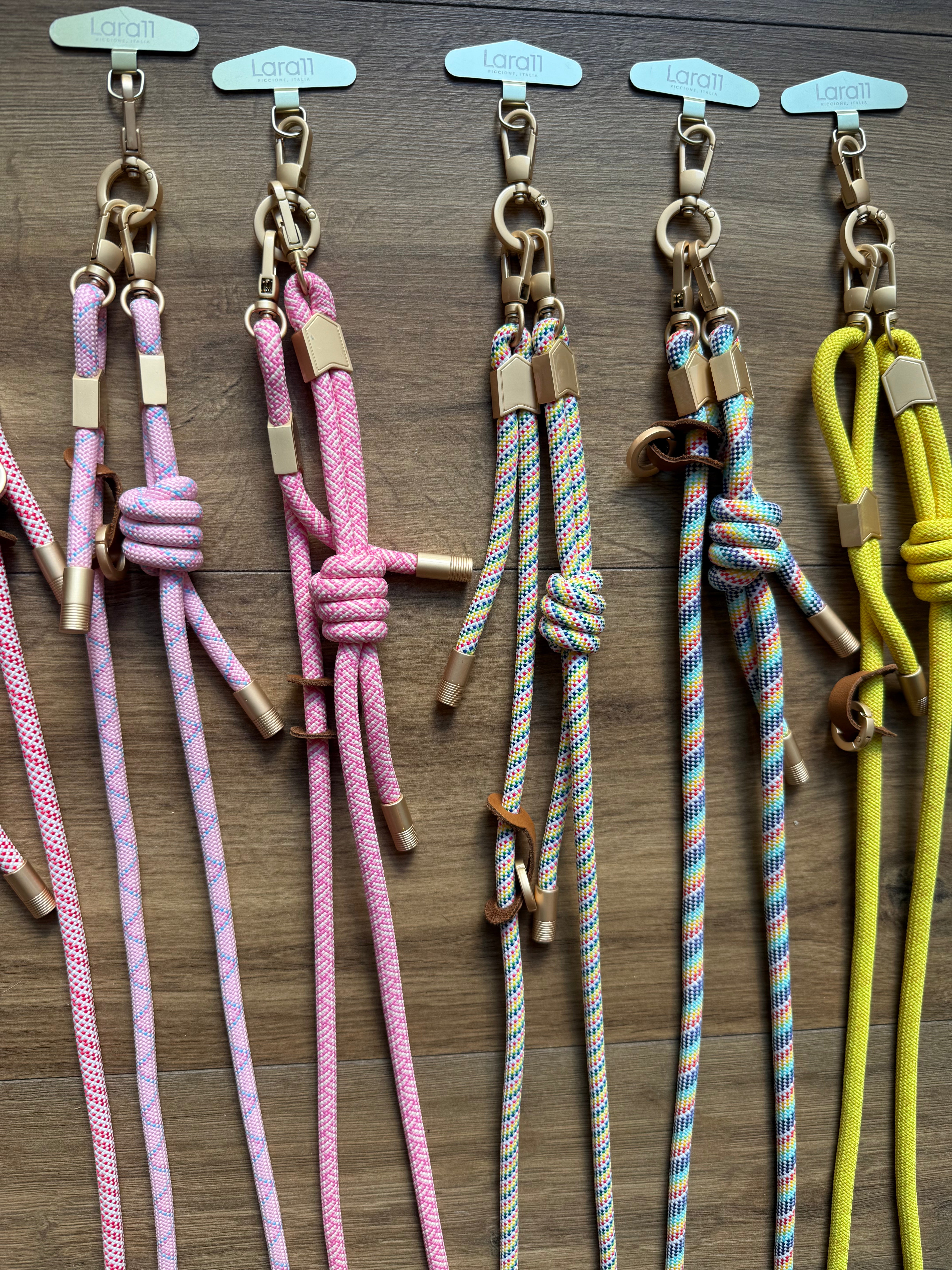 TRACOLLA CORDONCINO MELANE E MULTICOLOR