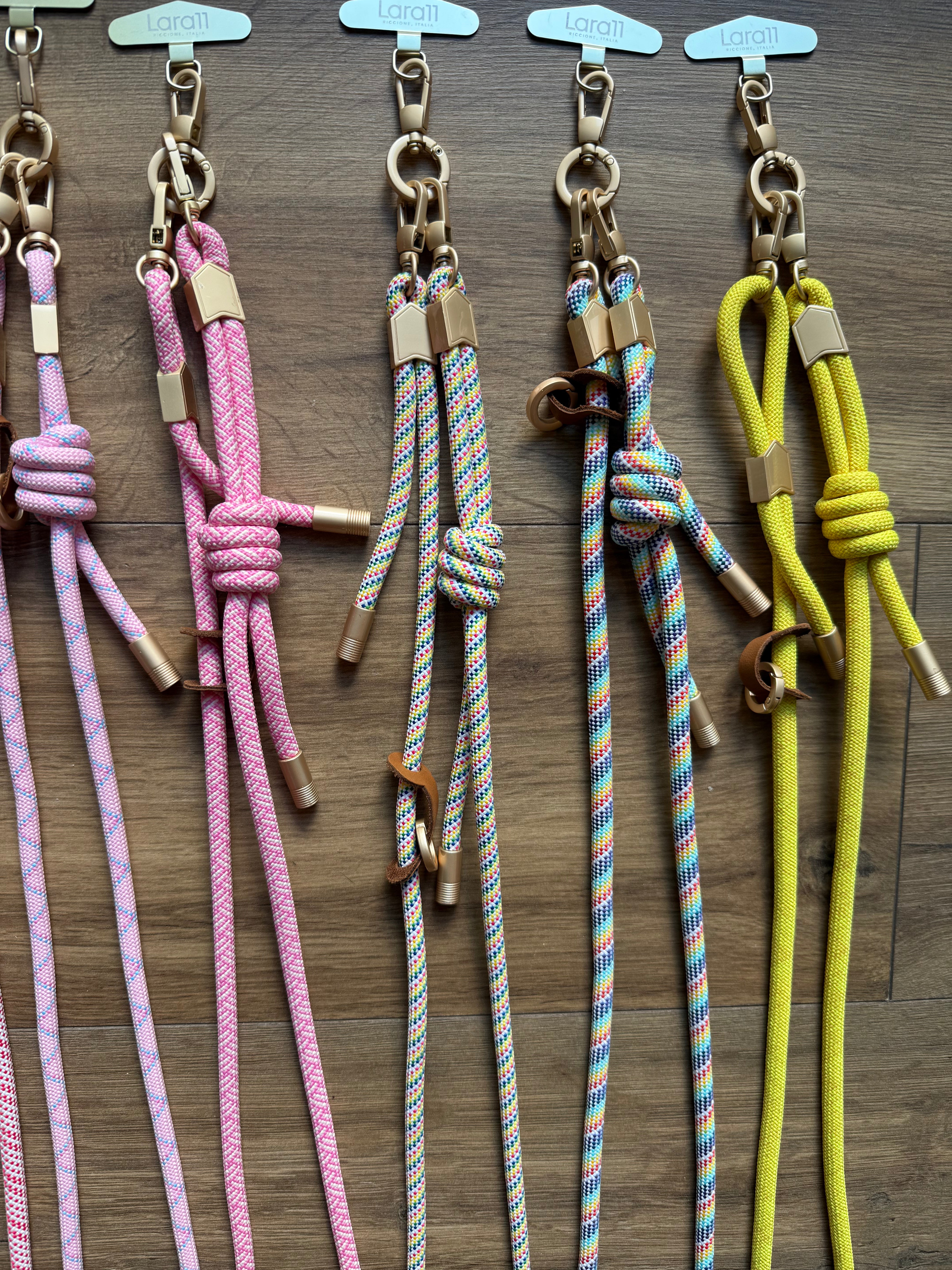 TRACOLLA CORDONCINO MELANE E MULTICOLOR