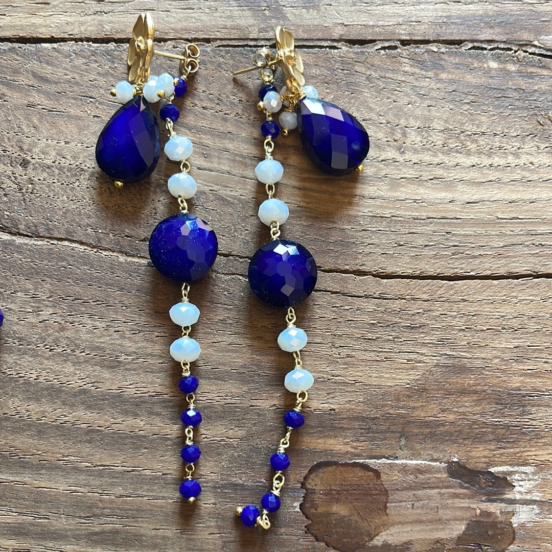 BOUCLES D'OREILLES NOUÉES