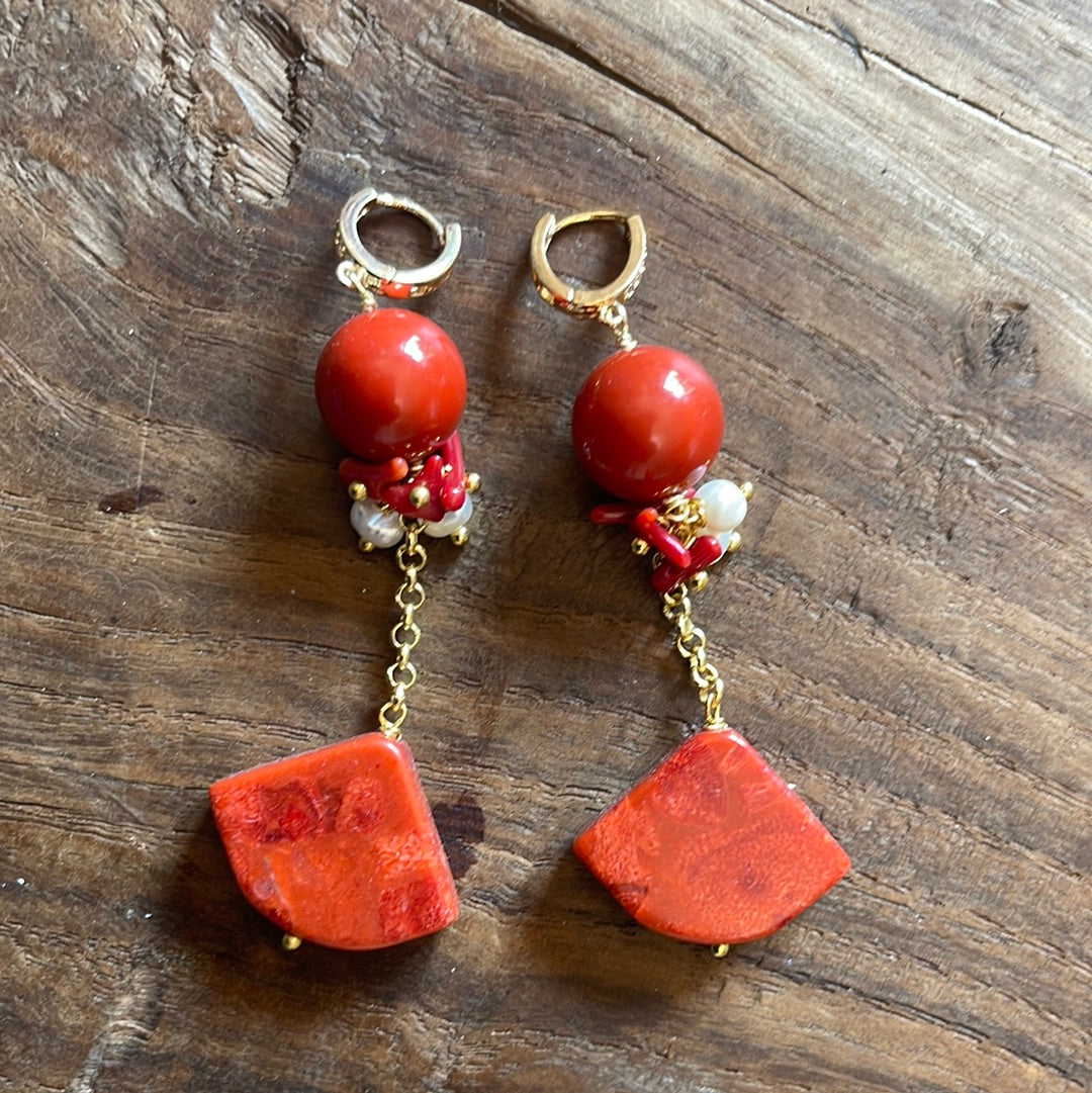 BOUCLES D'OREILLES NOUÉES