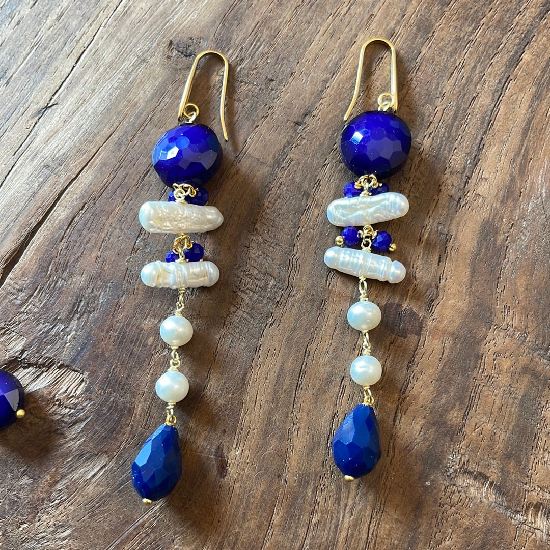 BOUCLES D'OREILLES NOUÉES