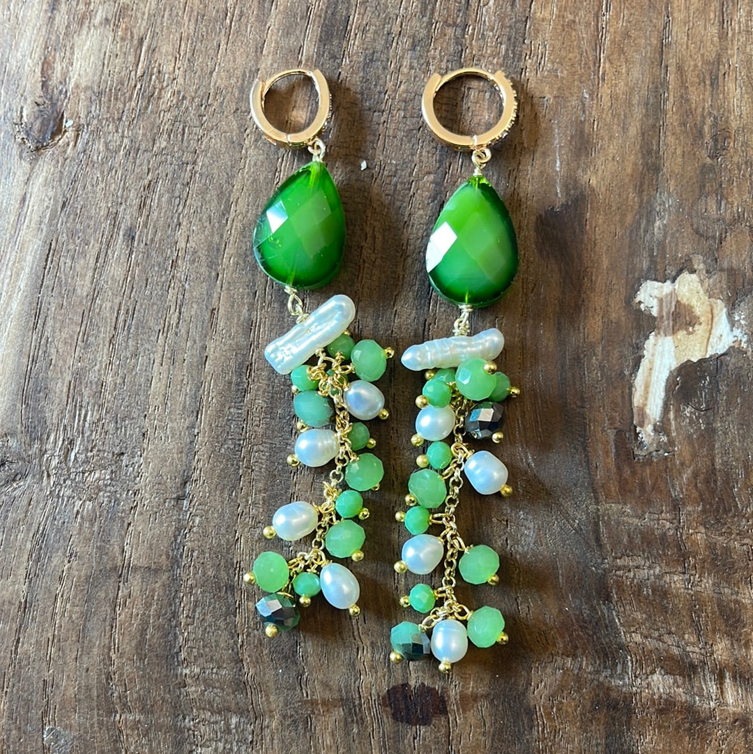 BOUCLES D'OREILLES NOUÉES