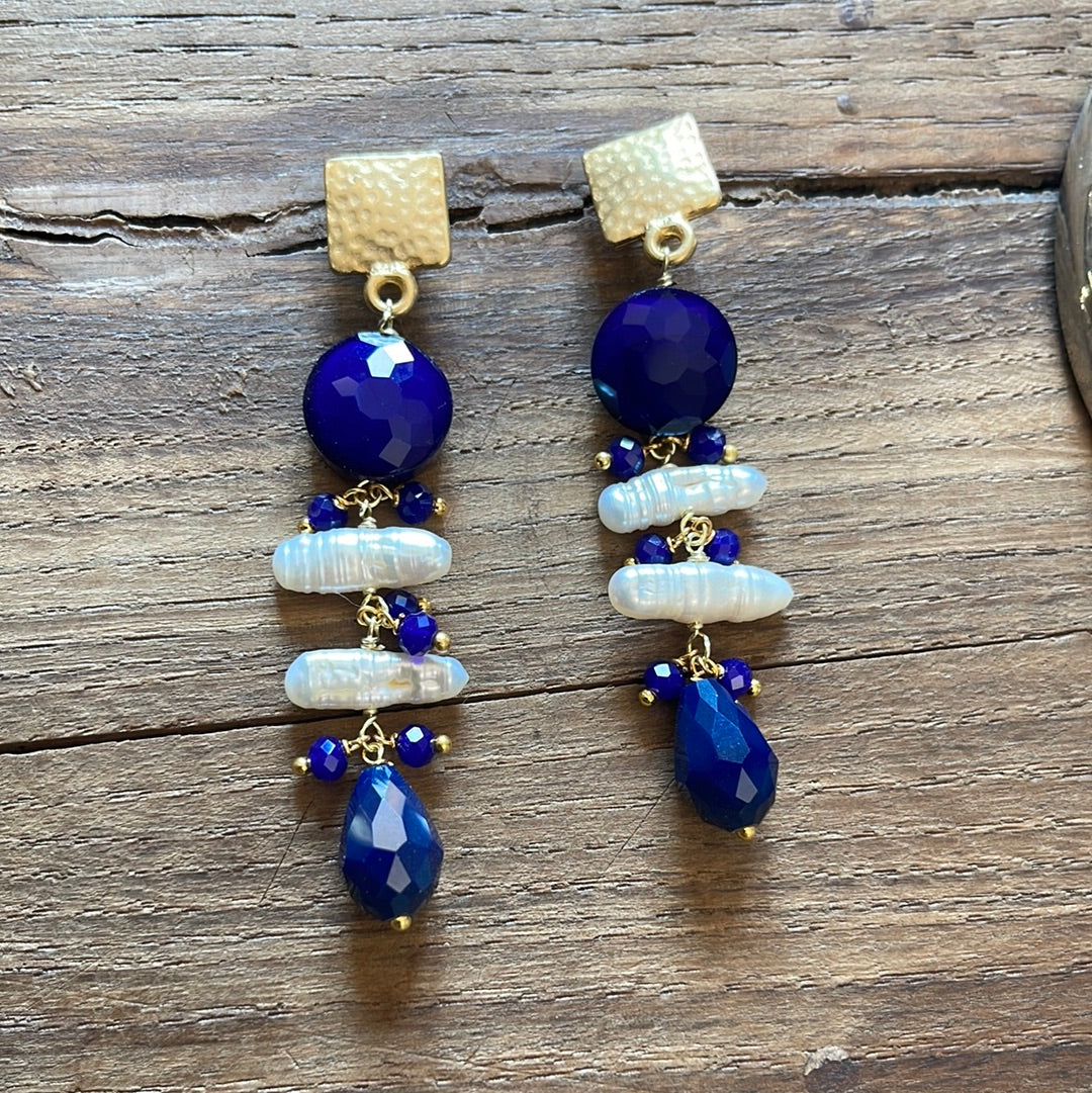 BOUCLES D'OREILLES NOUÉES